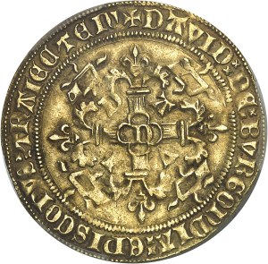 Utrecht (bishopric of), David of Burgundy (1455-1496). David's Golden Harp (ducat) ND, Utrecht.