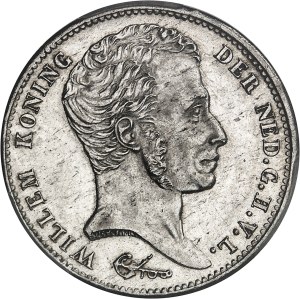 William I (1815-1840). 1 gulden (1 guilder) 1821, Utrecht.