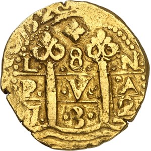 Philippe V (1700-1746). 8 escudos 1732 N, Lima.