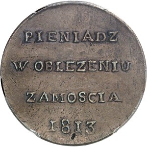 Alexandre Ier (1801-1825). 6 groszy, siège de Zamosc 1813, Zamosc.