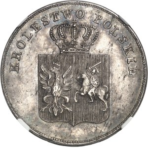 Gouvernement d’insurrection (novembre 1830-septembre 1831). 5 zloty 1831 KG, Varsovie.