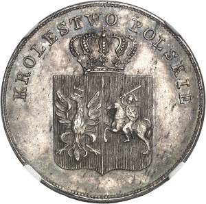 Government of insurrection (November 1830-September 1831). 5 zloty 1831 KG, Warsaw.