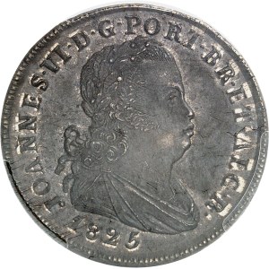 Jean VI (1799-1826). 40 réis (pataco) 1825, Lisbonne.