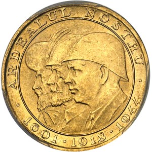 Michel Ier [Mihai I] (1940-1947). 20 lei, commémoration de la libération en octobre 1944 de la Transylvanie du Nord 1944, Bucarest.