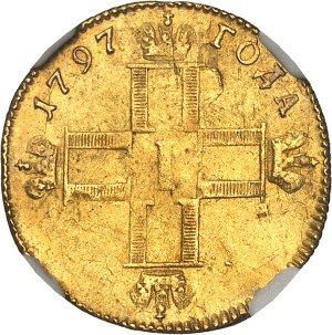 Paul I (1796-1801). Ducat 1797 CM-ГΛ, St. Petersburg.