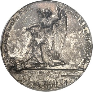 Alexander III (1881-1894). Medal, in memory of the miraculous saving of the royal family during the train derailment of October 17, 1888 in Borki, by A. Griliches 1888.
