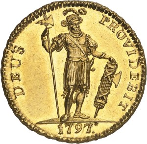 Bern (canton of). Double duplone 1797, Bern.