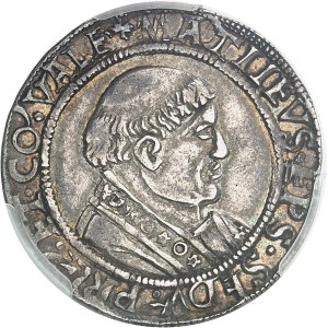 Valais (canton du), diocèse de Sion (Sitten), Mathieu Schiner (1499-1522). Demi-dicken (6 gros) ND, Zurich.