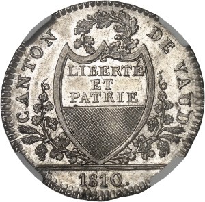 Vaud (canton of). 10 batzen 1810, Lausanne.