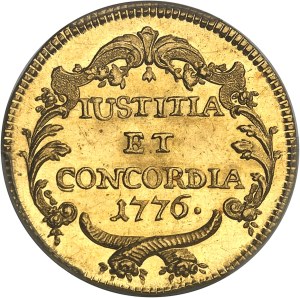 Zurich (canton of). 2 ducats 1776.