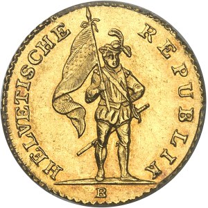 République helvétique (1798-1803). 16 franken Or 1800, B, Berne.