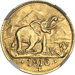 German East Africa, Wilhelm II (1888-1918). 15 rupees 1916, T, Tabora.