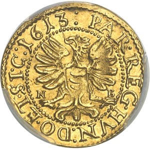 Gabriel Ier Báthory (1608-1613). Ducat 1613, NB, Nagybanya.