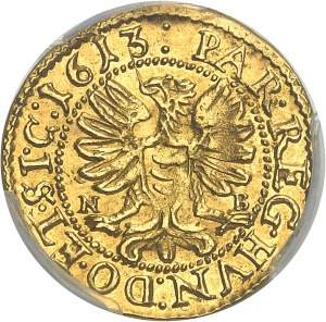 Gabriel I Báthory (1608-1613). Ducat 1613, NB, Nagybanya.