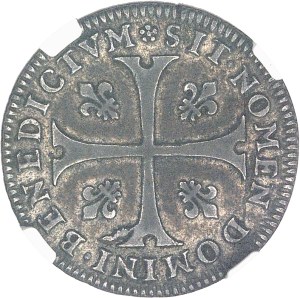America-Canada (French colonies), Louis XIV (1643-1715). Sizain de poids triple (piéfort) 1658, A, Paris.