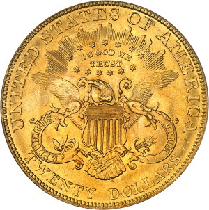 Federal Republic of the United States of America (1776-present). 20 Liberty dollars, with motto 1904, Philadelphia.
