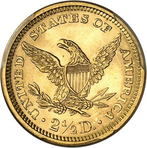 Federal Republic of the United States of America (1776-present). 2.5 Liberty 1878, Philadelphia.