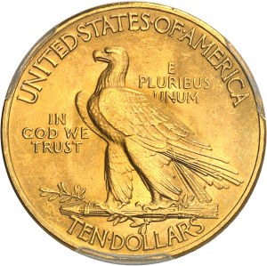 Federal Republic of the United States of America (1776-present). 10 Indian dollars, with 1932 motto, Philadelphia.