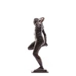 Edgar Degas (1834 Paryż - 1917 Paryż), Tancerka spoglądająca na spód swojej prawej stopy (Danseuse regardant la plante de son pied droit)