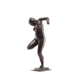 Edgar Degas (1834 Paryż - 1917 Paryż), Tancerka spoglądająca na spód swojej prawej stopy (Danseuse regardant la plante de son pied droit)