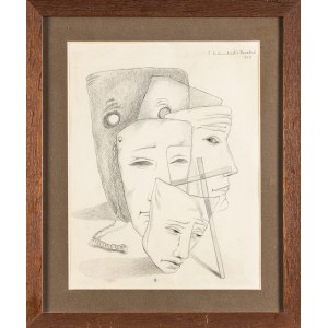 Jean Lambert-Rucki (1888-1967), Maski, 1933