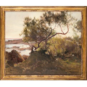 Tadeusz Styka (1889-1954), Brzeg morza w Bretanii, 1907