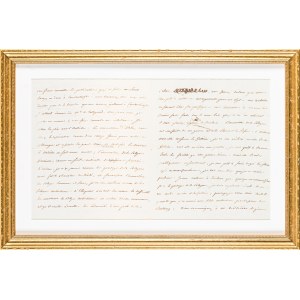 List odręczny Napoleona do generała Andreossy'ego, 1806