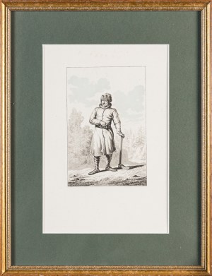 Jan Piotr Norblin de la Gourdaine (1745-1830), Chłop Żmudzki, 1817