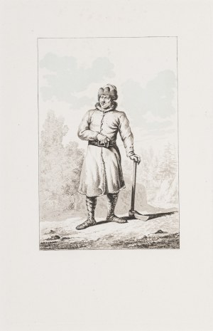 Jan Piotr Norblin de la Gourdaine (1745-1830), Chłop Żmudzki, 1817