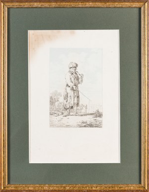 Jan Piotr Norblin de la Gourdaine (1745-1830), Furman Żydowski, 1817