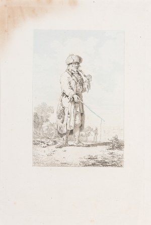 Jan Piotr Norblin de la Gourdaine (1745-1830), Furman Żydowski, 1817