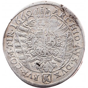 Leopold I., 15 Kreuzer 1660, Vienna
