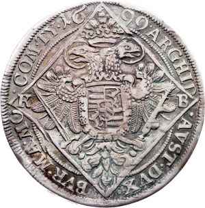 Leopold I., 1/4 Thaler 1699, KB, Kremnitz