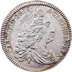 Charles VI., 1/4 Thaler 1740, Hall