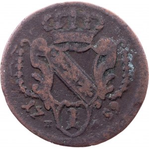 Franz I. Stephan, 1 Pfennig 1759, H-A, Hall