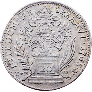 Franz I. Stephan, 20 Kreuzer 1765, EvM-D/BE