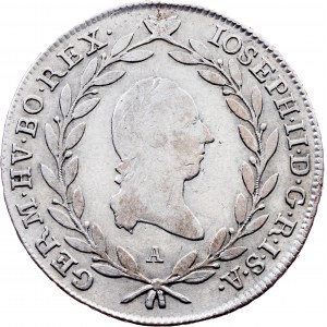 Joseph II., 20 Kreuzer 1786, A, Vienna