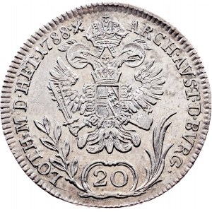 Joseph II., 20 Kreuzer 1788, B, Kremnitz
