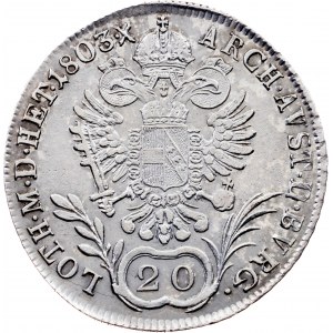 Franz I. (II.), 20 Kreuzer 1803, B, Kremnitz