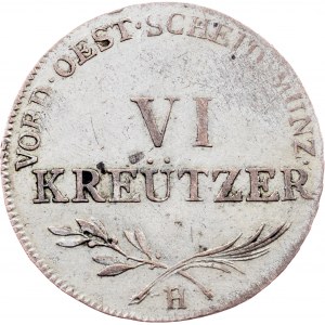 Franz I. (II.), 6 Kreuzer 1804, Günzburg
