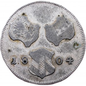 Franz I. (II.), 6 Kreuzer 1804, H, Günzburg