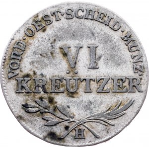 Franz I. (II.), 6 Kreuzer 1804, H, Günzburg