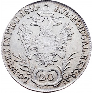 Franz I. (II.), 20 Kreuzer 1811, A, Vienna