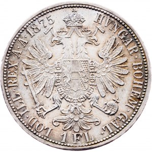 Franz Joseph I., 1 Gulden 1875, Vienna