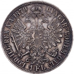 Franz Joseph I., 1 Gulden 1879, Vienna