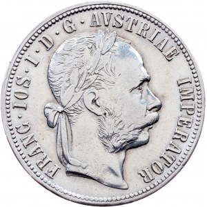 Franz Joseph I., 1 Gulden 1881, Vienna