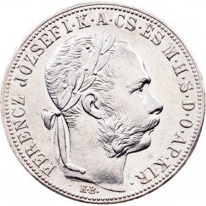 Franz Joseph I., 1 Forint 1883, KB, Kremnitz