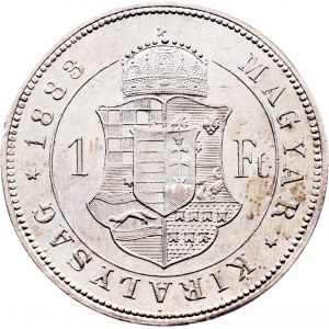 Franz Joseph I., 1 Forint 1883, KB, Kremnitz