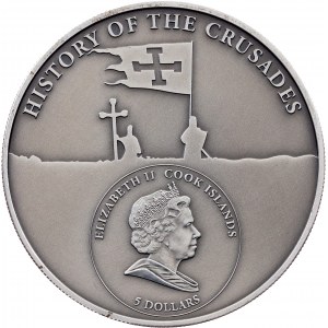 Cook Islands, 5 Dollars 2010