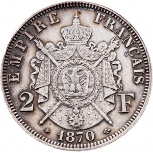 France, 2 Francs 1870, A, Paris